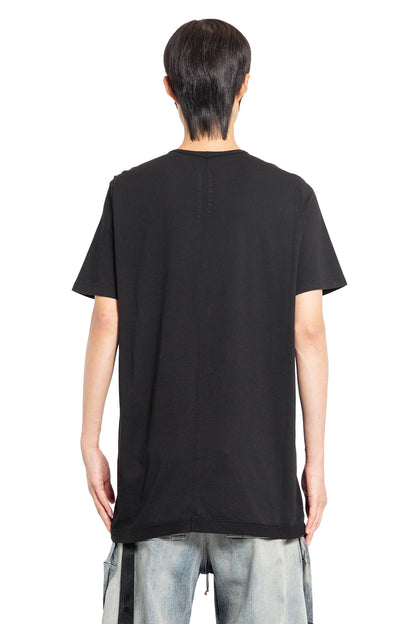 RICK OWENS DRKSHDW MAN BLACK T-SHIRTS & TANK TOPS