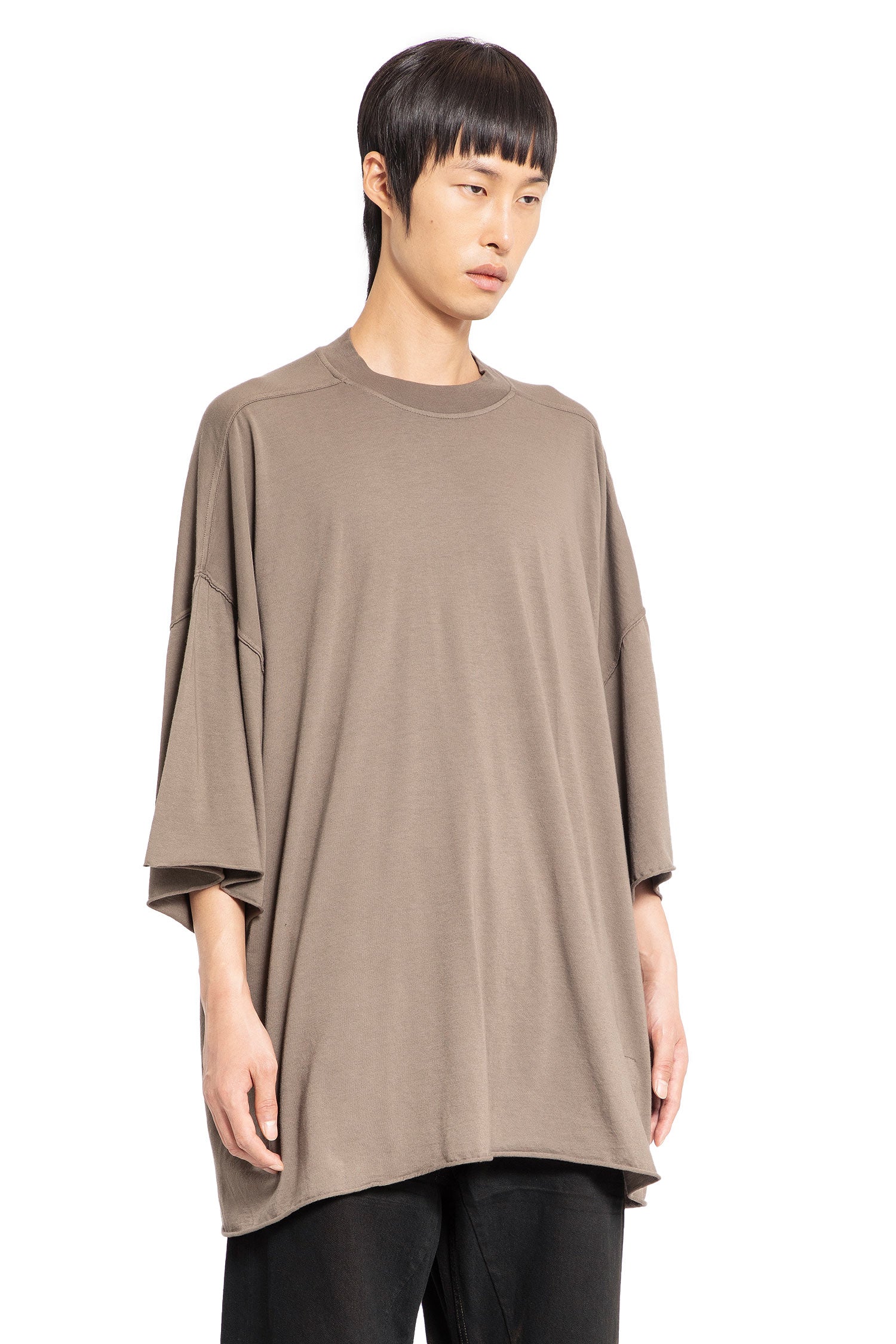 RICK OWENS DRKSHDW MAN GREY T-SHIRTS & TANK TOPS