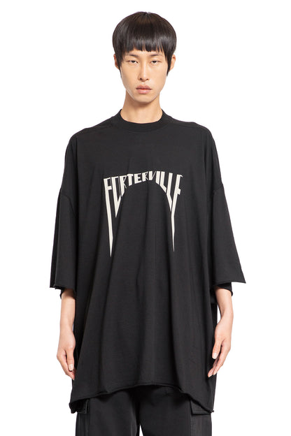 Antonioli RICK OWENS DRKSHDW MAN BLACK T-SHIRTS & TANK TOPS