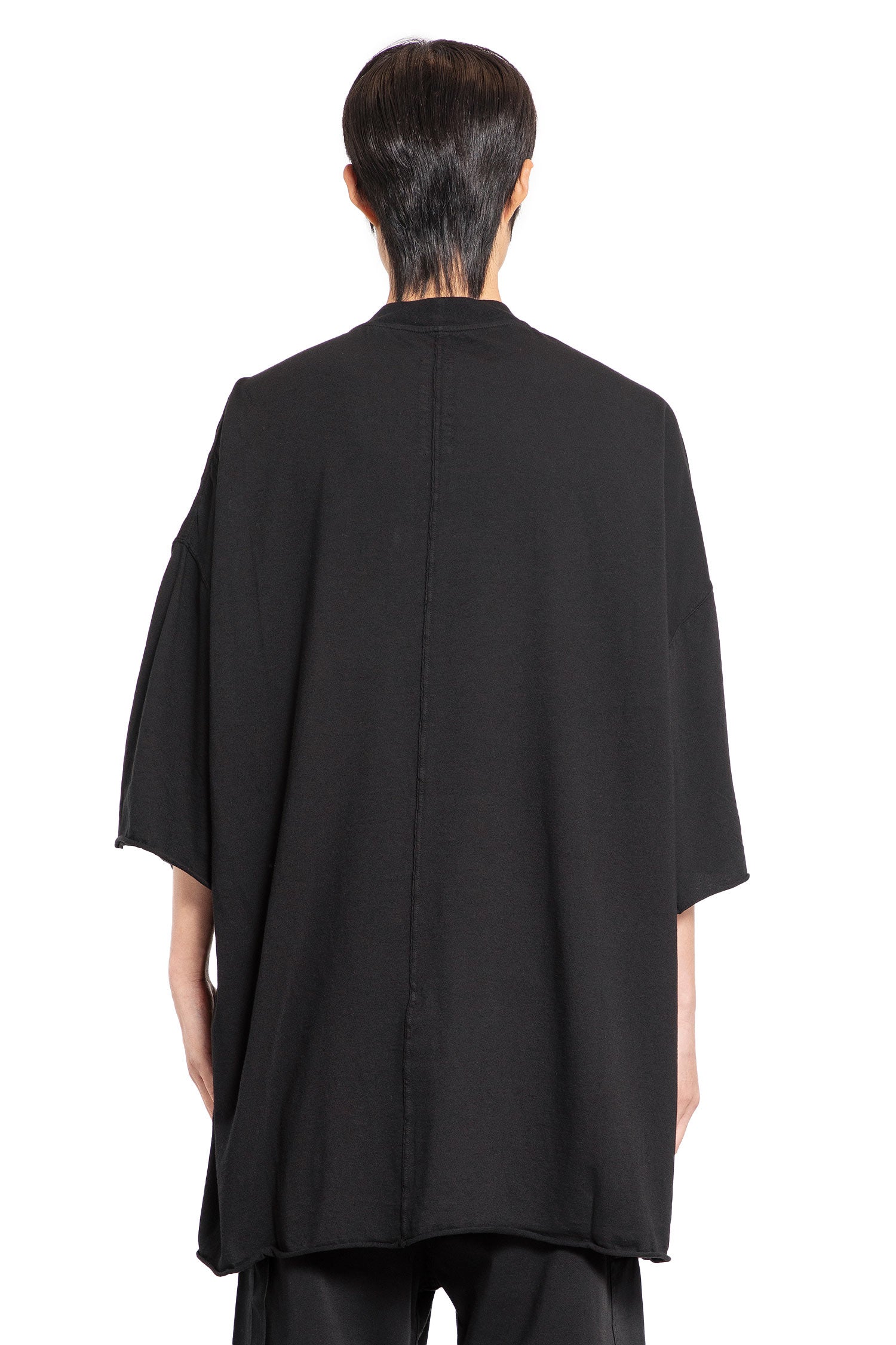 RICK OWENS DRKSHDW MAN BLACK T-SHIRTS & TANK TOPS