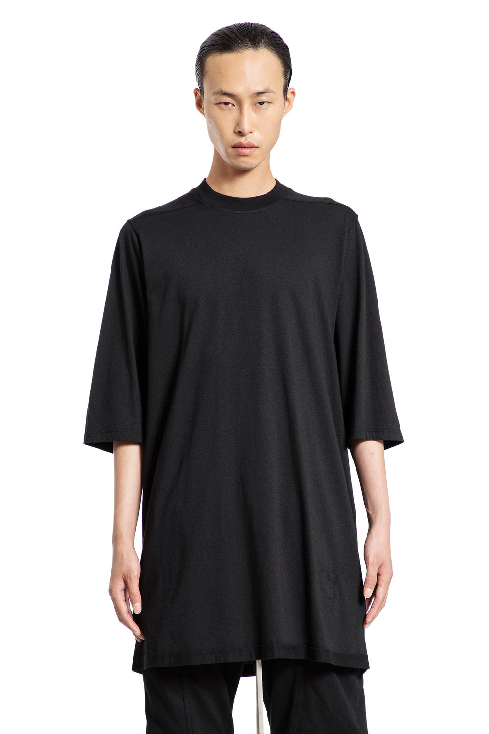 RICK OWENS DRKSHDW MAN BLACK T-SHIRTS & TANK TOPS