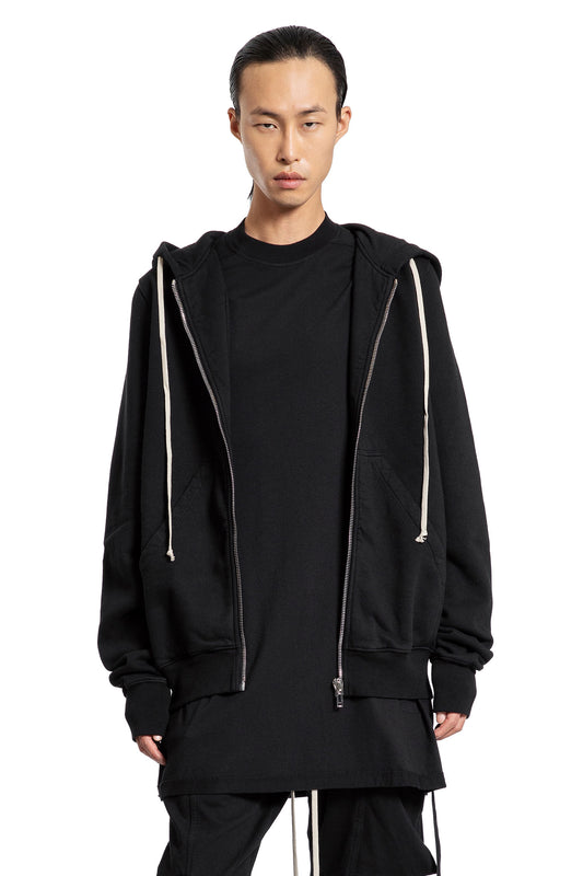 RICK OWENS DRKSHDW MAN BLACK SWEATSHIRTS