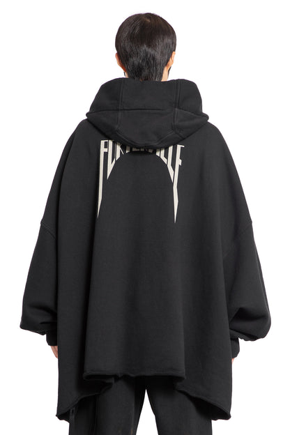 RICK OWENS DRKSHDW MAN BLACK SWEATSHIRTS