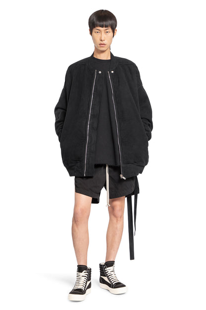 RICK OWENS DRKSHDW MAN BLACK SWEATSHIRTS