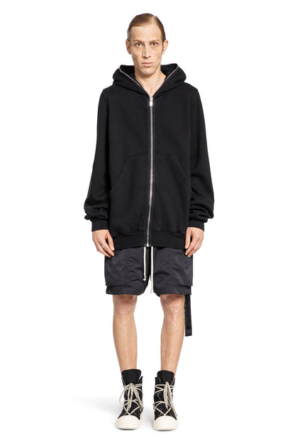 RICK OWENS DRKSHDW MAN BLACK SWEATSHIRTS