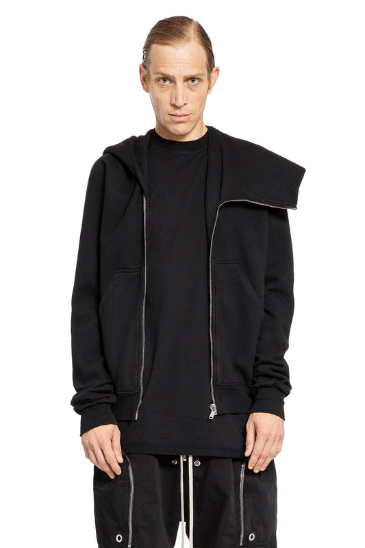 RICK OWENS DRKSHDW MAN BLACK SWEATSHIRTS