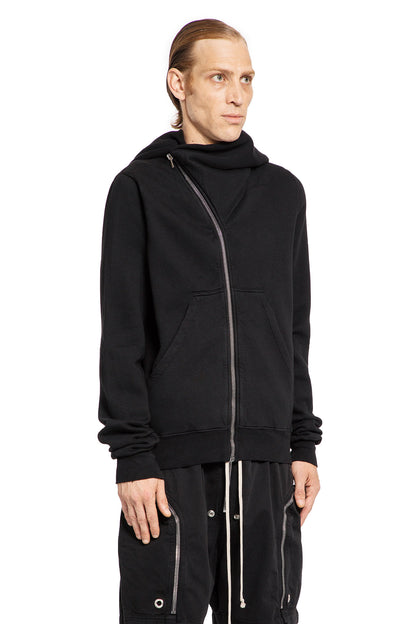 RICK OWENS DRKSHDW MAN BLACK SWEATSHIRTS