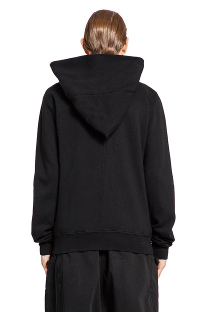 RICK OWENS DRKSHDW MAN BLACK SWEATSHIRTS