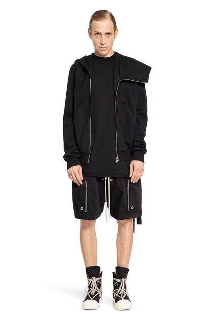 RICK OWENS DRKSHDW MAN BLACK SWEATSHIRTS