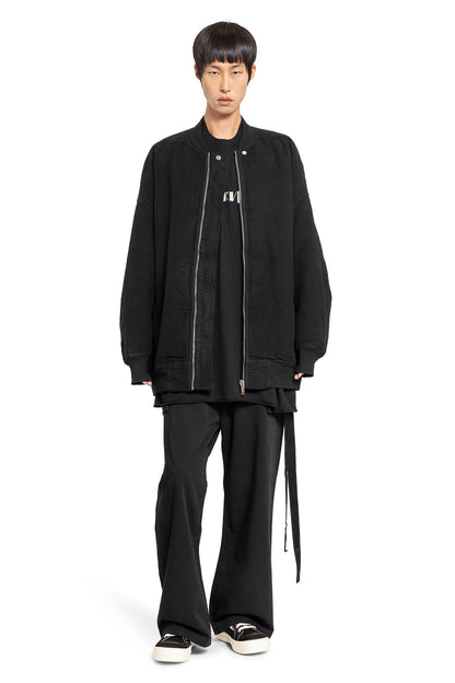 RICK OWENS DRKSHDW MAN BLACK TROUSERS