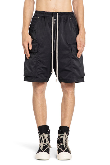 Antonioli RICK OWENS DRKSHDW MAN BLACK SHORTS & SKIRTS