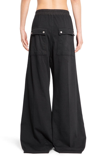 RICK OWENS DRKSHDW MAN BLACK TROUSERS