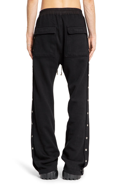 RICK OWENS DRKSHDW MAN BLACK TROUSERS