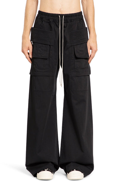 Antonioli RICK OWENS DRKSHDW MAN BLACK TROUSERS