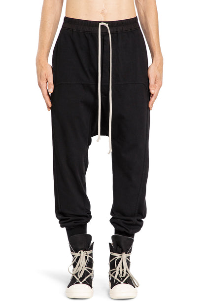 RICK OWENS DRKSHDW MAN BLACK TROUSERS