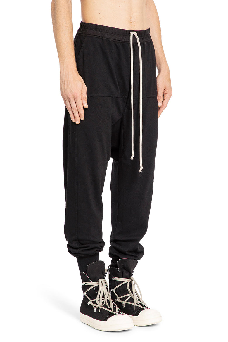 RICK OWENS DRKSHDW MAN BLACK TROUSERS