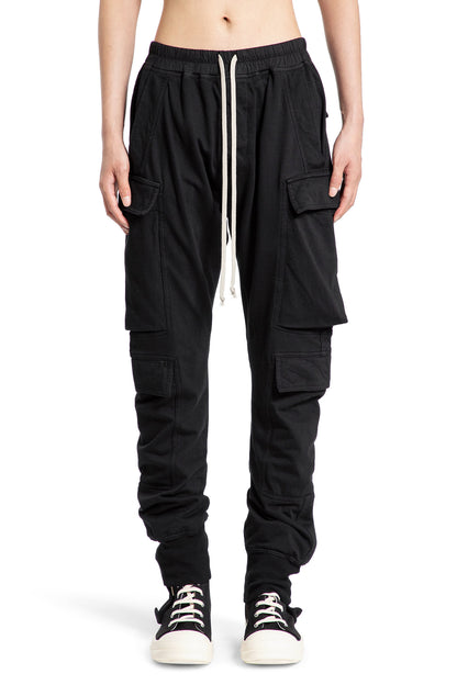 Antonioli RICK OWENS DRKSHDW MAN BLACK TROUSERS