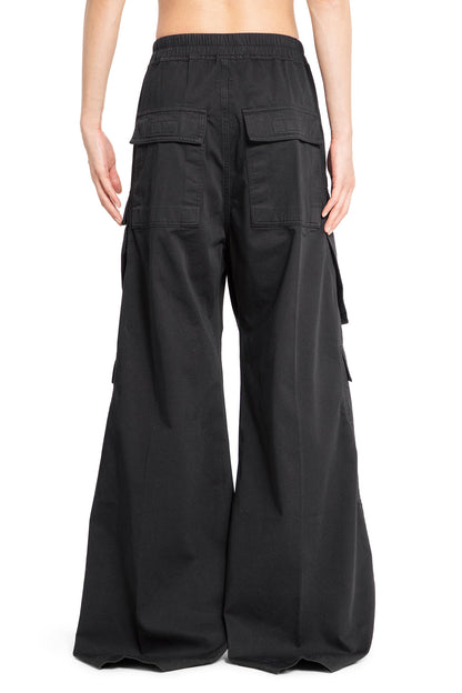 RICK OWENS DRKSHDW MAN BLACK TROUSERS