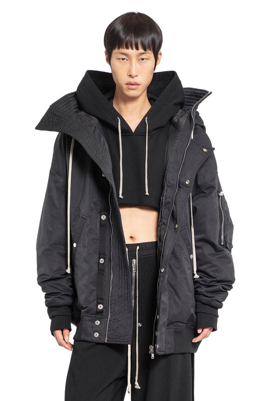 RICK OWENS DRKSHDW MAN BLACK JACKETS