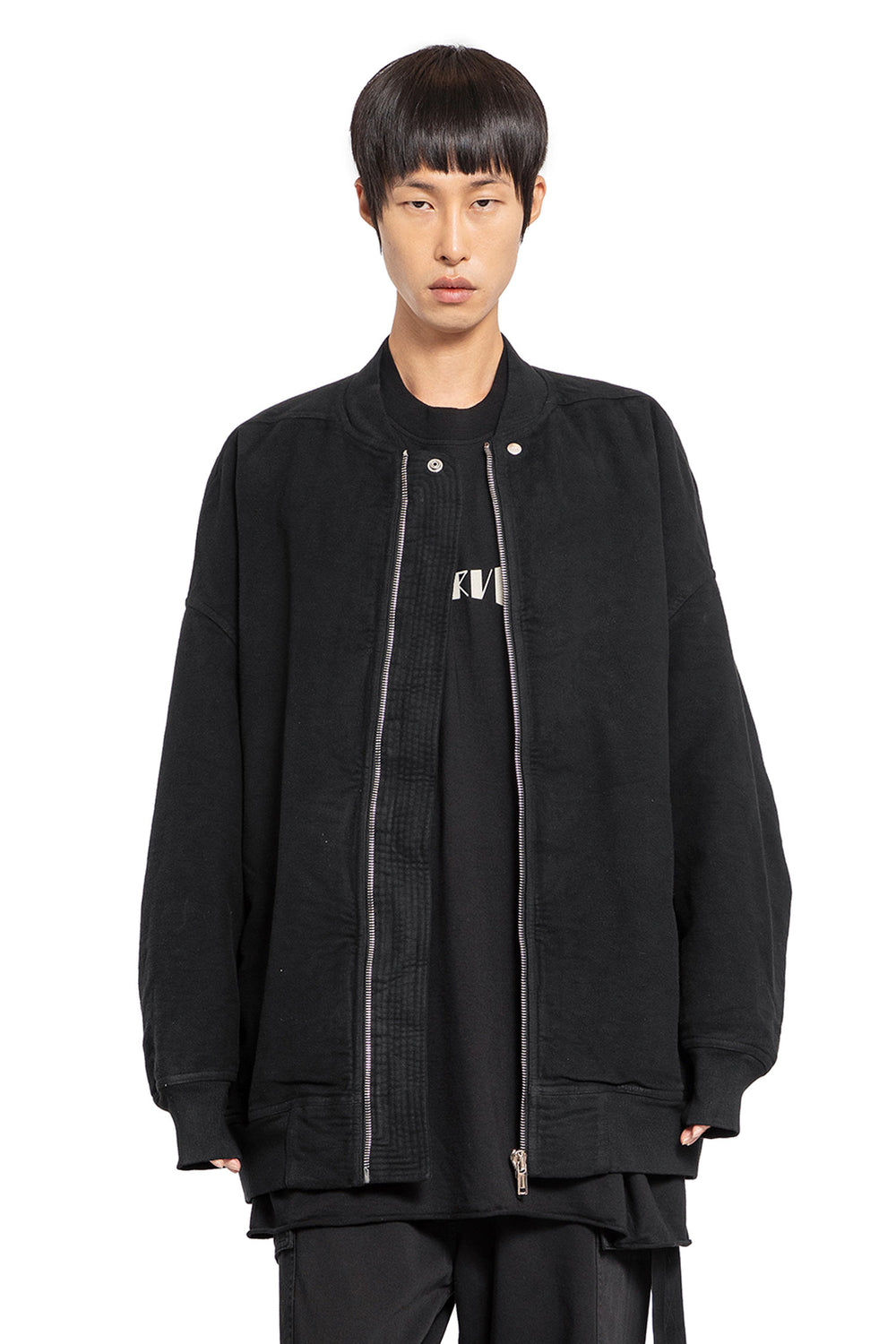 RICK OWENS DRKSHDW MAN BLACK JACKETS