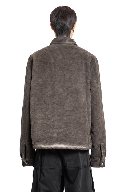 RICK OWENS DRKSHDW MAN GREY JACKETS