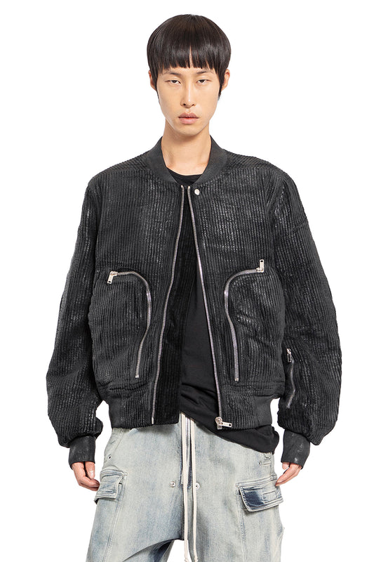 RICK OWENS DRKSHDW MAN BLACK JACKETS