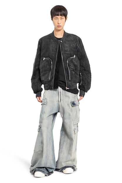 RICK OWENS DRKSHDW MAN BLACK JACKETS