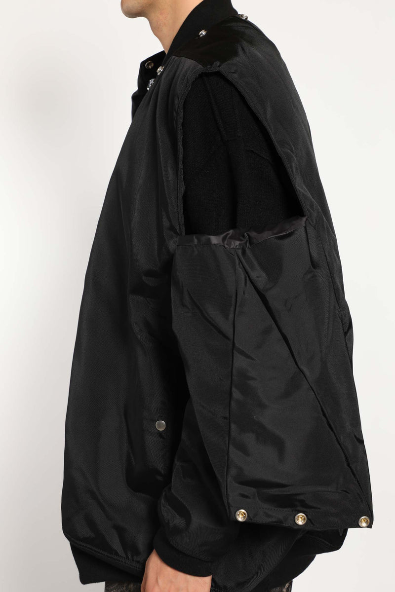 RICK OWENS DRKSHDW MAN BLACK JACKETS