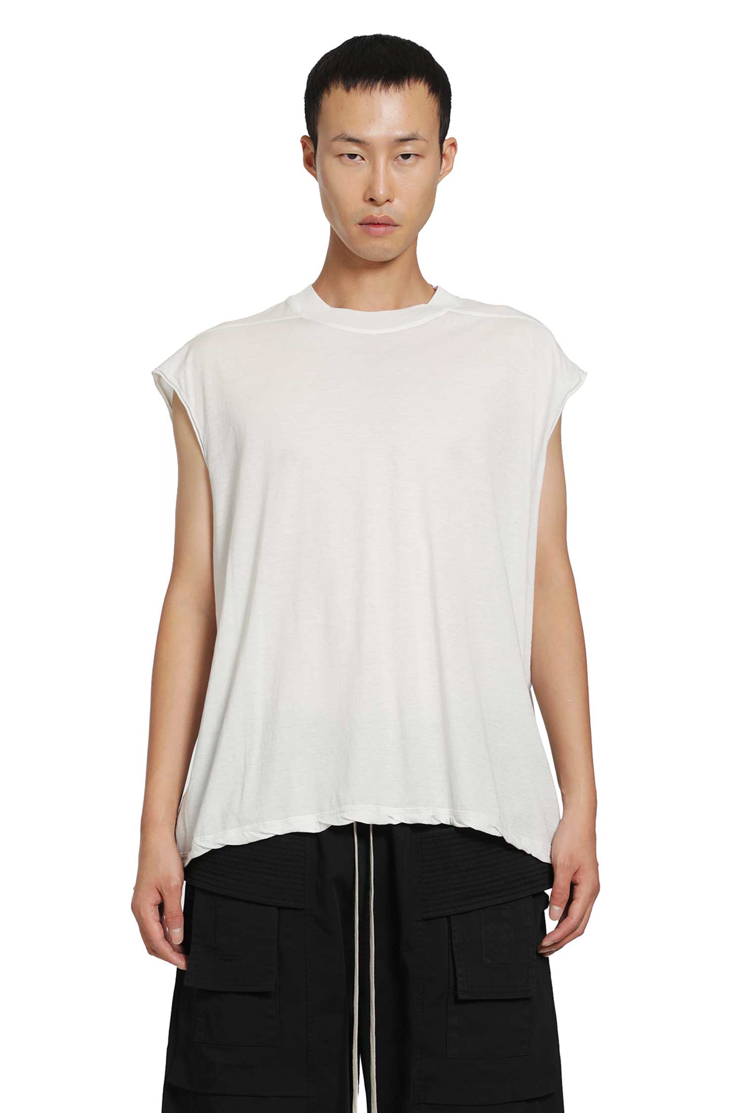 RICK OWENS DRKSHDW Tower Cropped Tarp T man