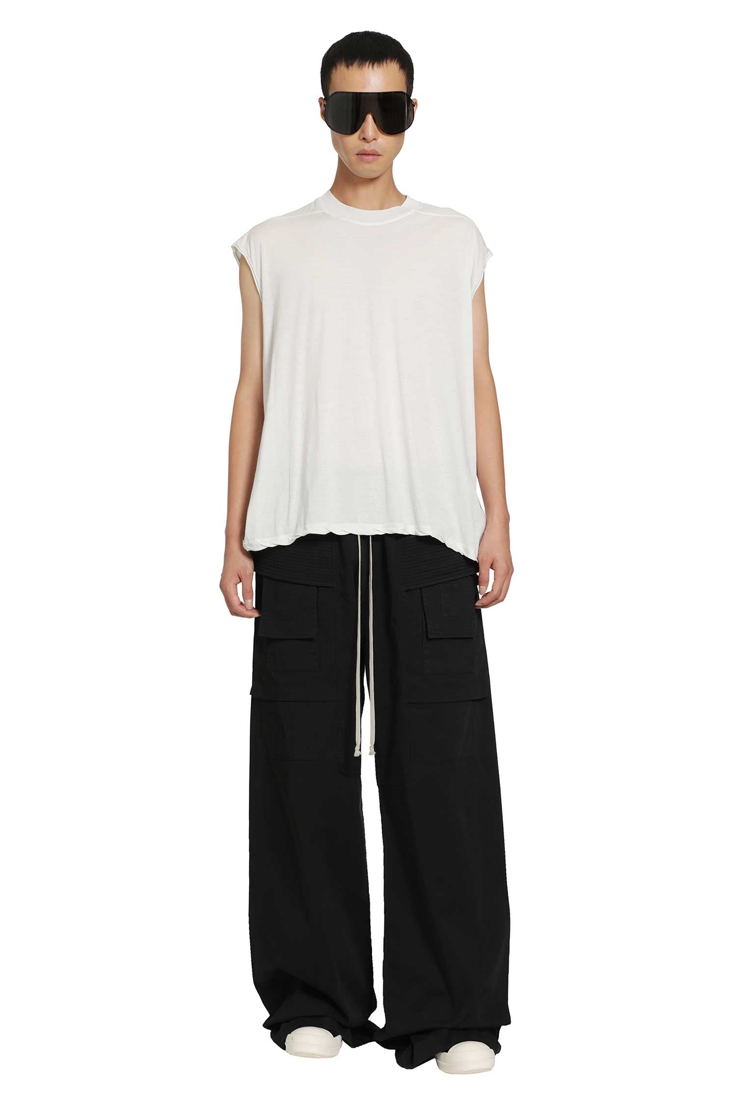 RICK OWENS DRKSHDW Tower Cropped Tarp T man