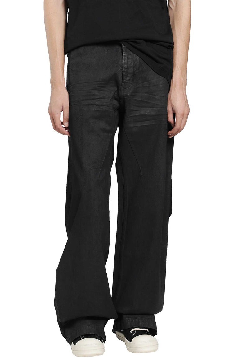 RICK OWENS DRKSHDW Tower Geth Jeans in 13oz Wax Denim man