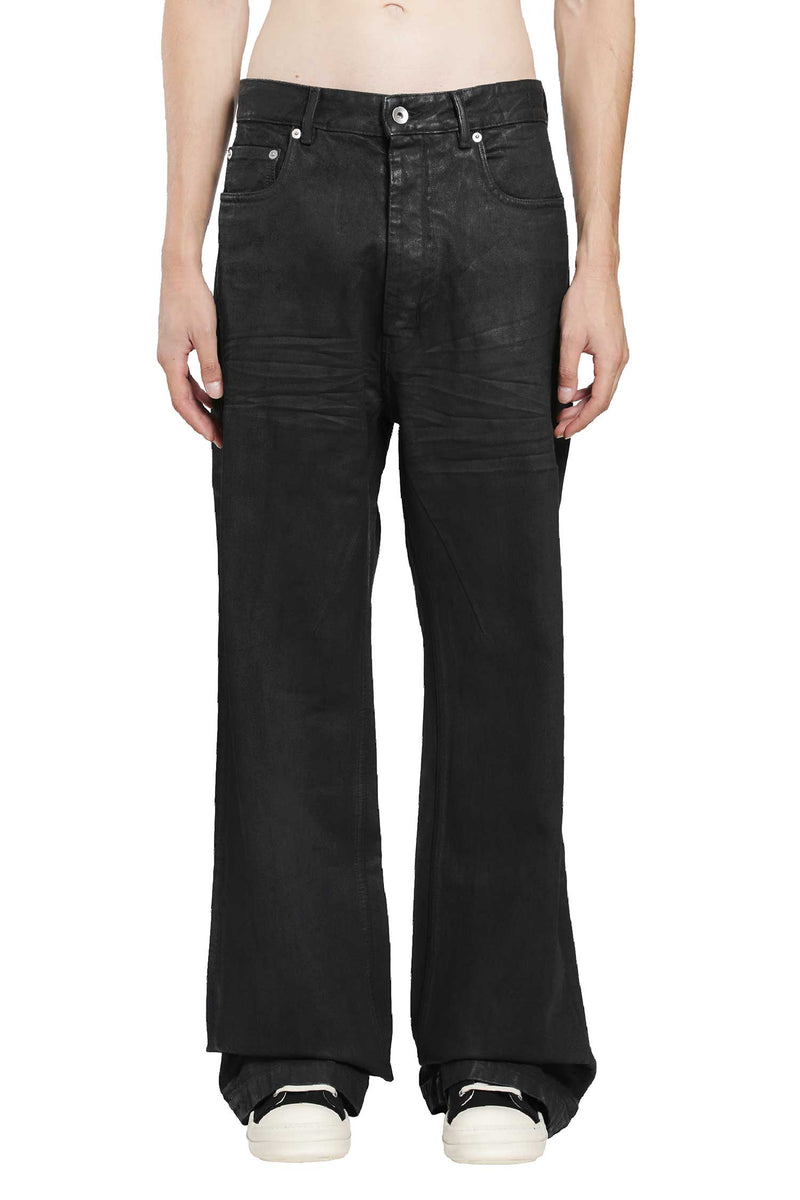 RICK OWENS DRKSHDW Tower Geth Jeans in 13oz Wax Denim man