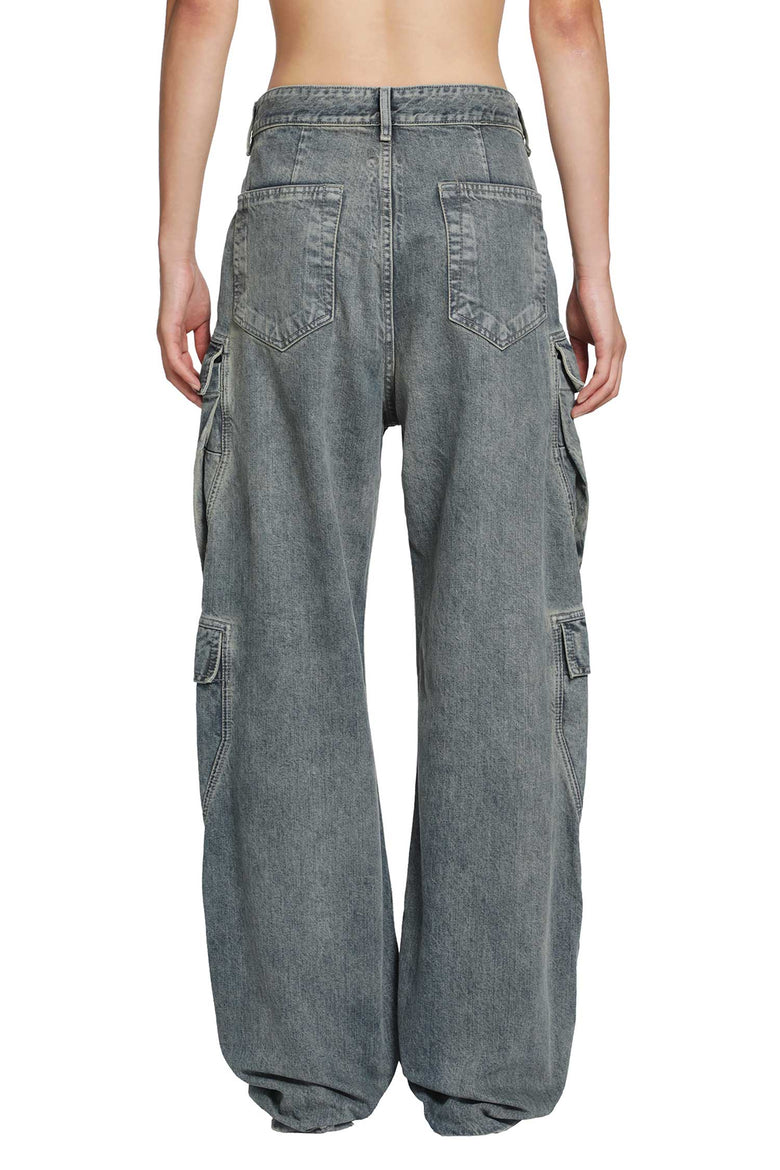 RICK OWENS DRKSHDW Tower Cargo Jeans man