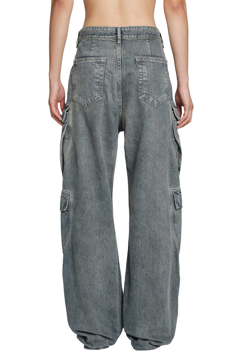 RICK OWENS DRKSHDW Tower Cargo Jeans man