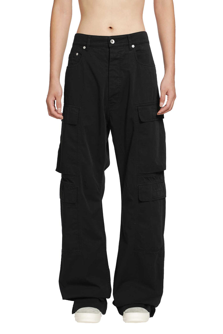 
              RICK OWENS DRKSHDW Tower Double Cargo Jeans in Cotton Twill man
            