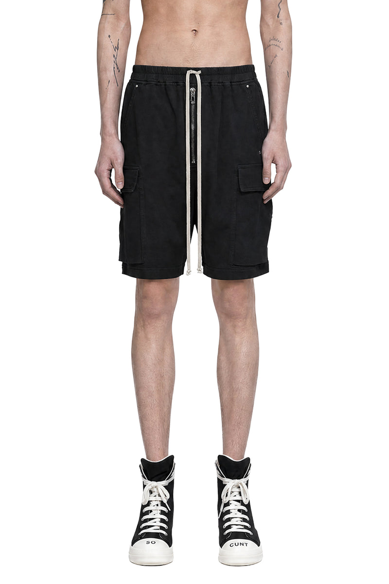 RICK OWENS DRKSHDW Tower Cargobela Shorts man
