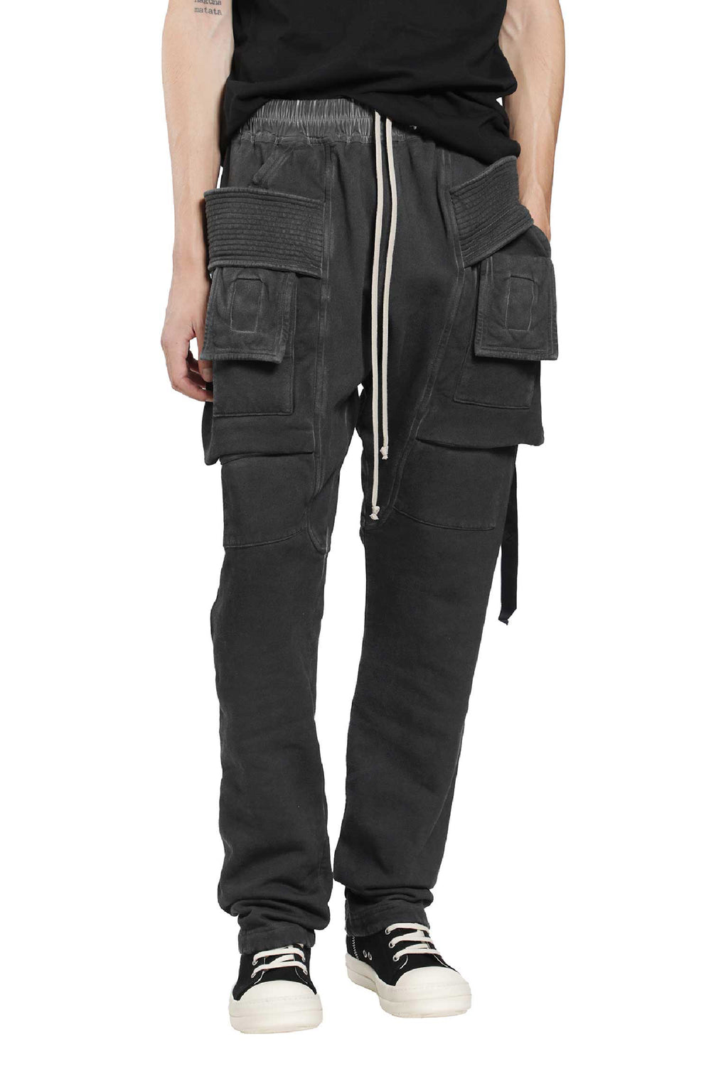 RICK OWENS DRKSHDW Tower Creatch Cargo Drawstring woman