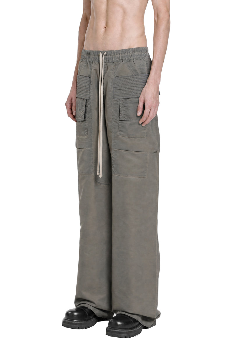 RICK OWENS DRKSHDW Creatch Wide Cargo Drawstring man