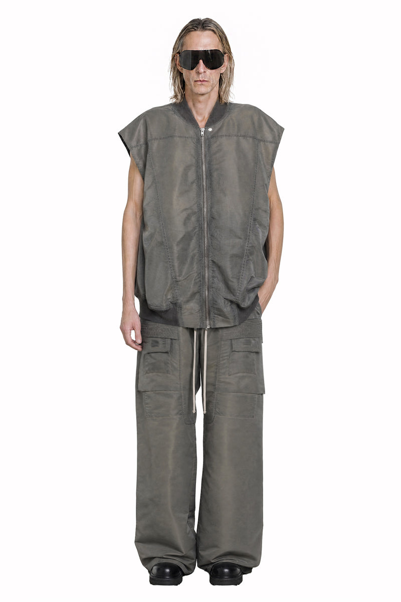 RICK OWENS DRKSHDW Creatch Wide Cargo Drawstring man