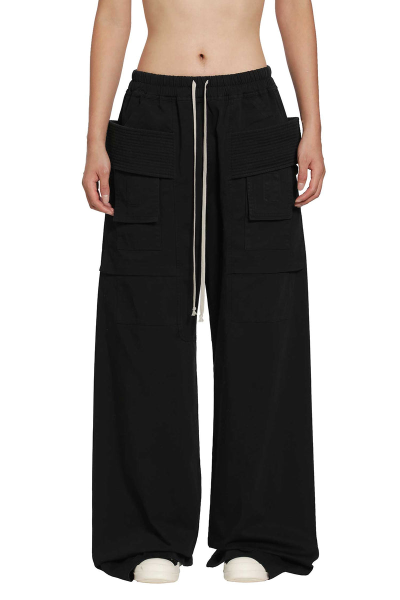 RICK OWENS DRKSHDW Tower Creatch Cargo Drawstring man