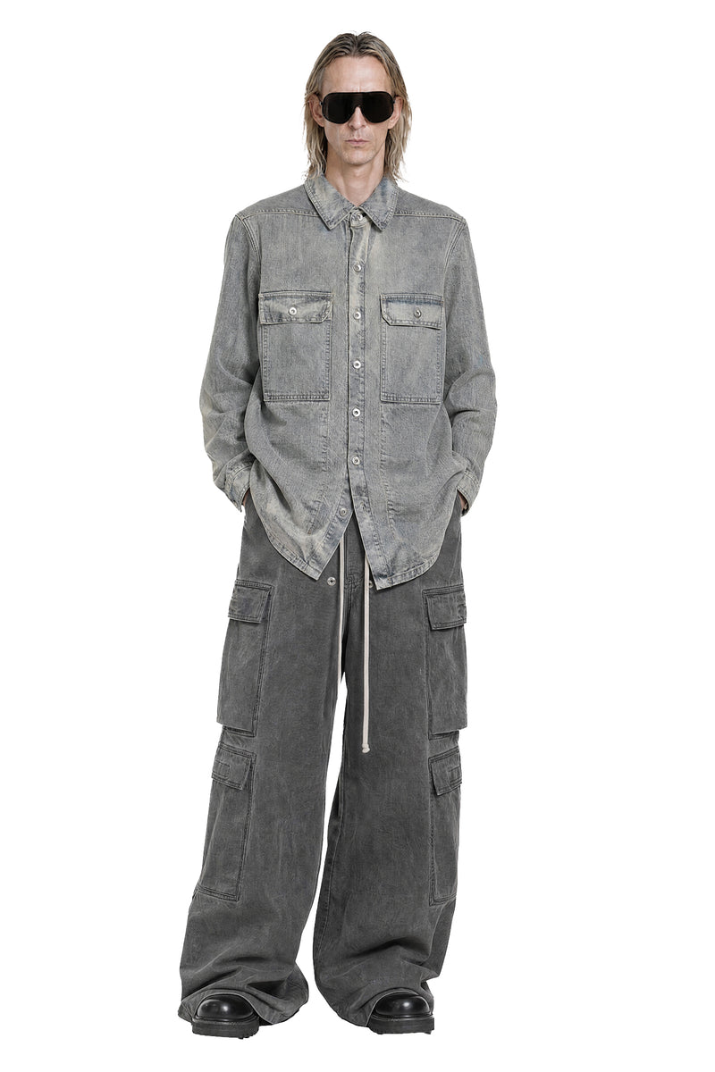 RICK OWENS DRKSHDW Tower Double Cargo Jumbo Belas man