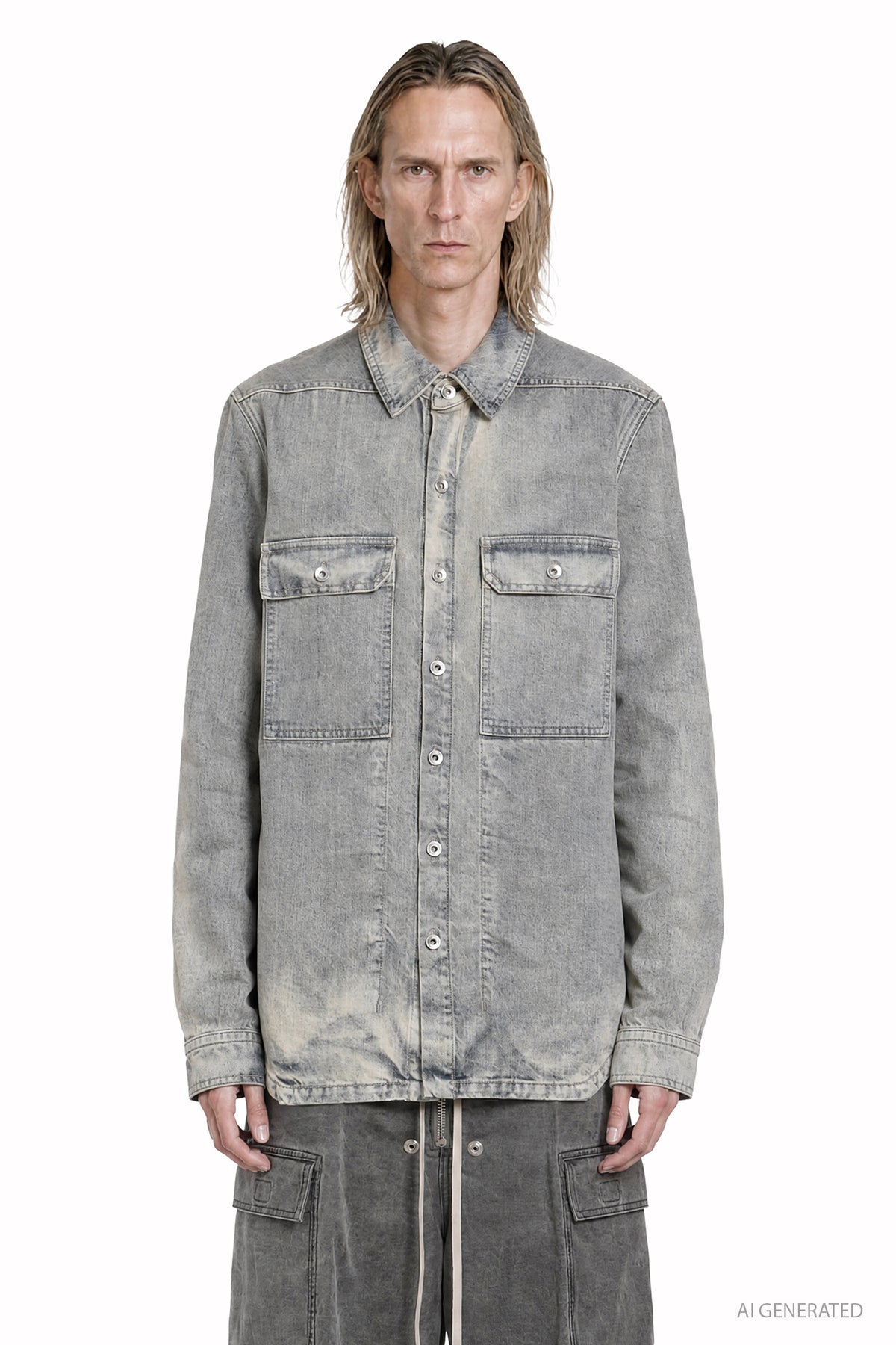 Tower Outershirt in 13oz Denim