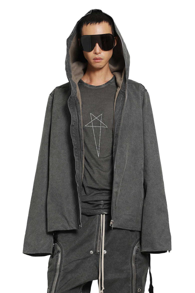 RICK OWENS DRKSHDW Gimp Zip Front Jacket man
