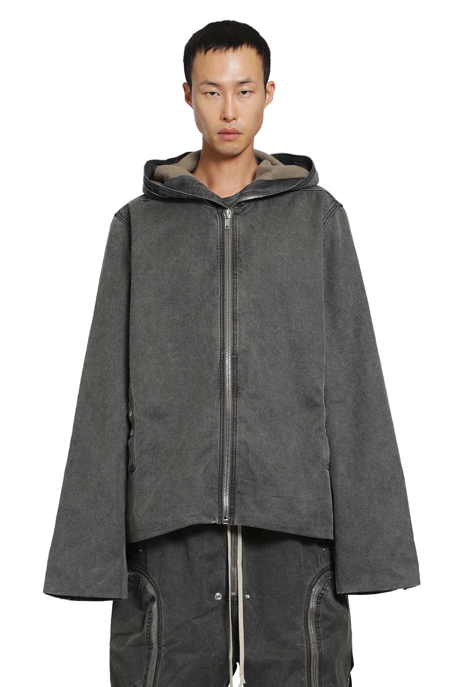 RICK OWENS DRKSHDW Gimp Zip Front Jacket man
