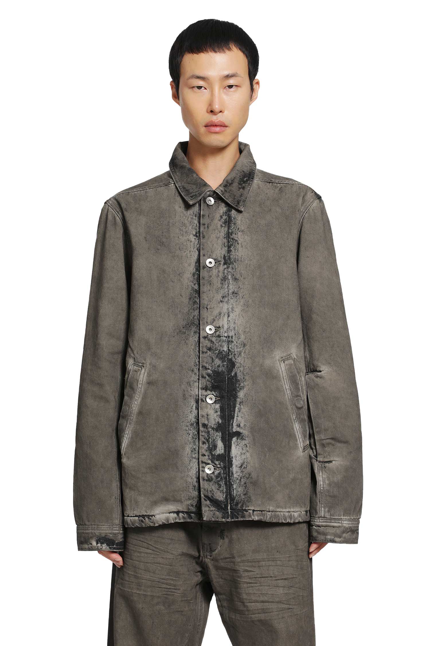 RICK OWENS DRKSHDW Tower Brad in 13oz Wash Denim man