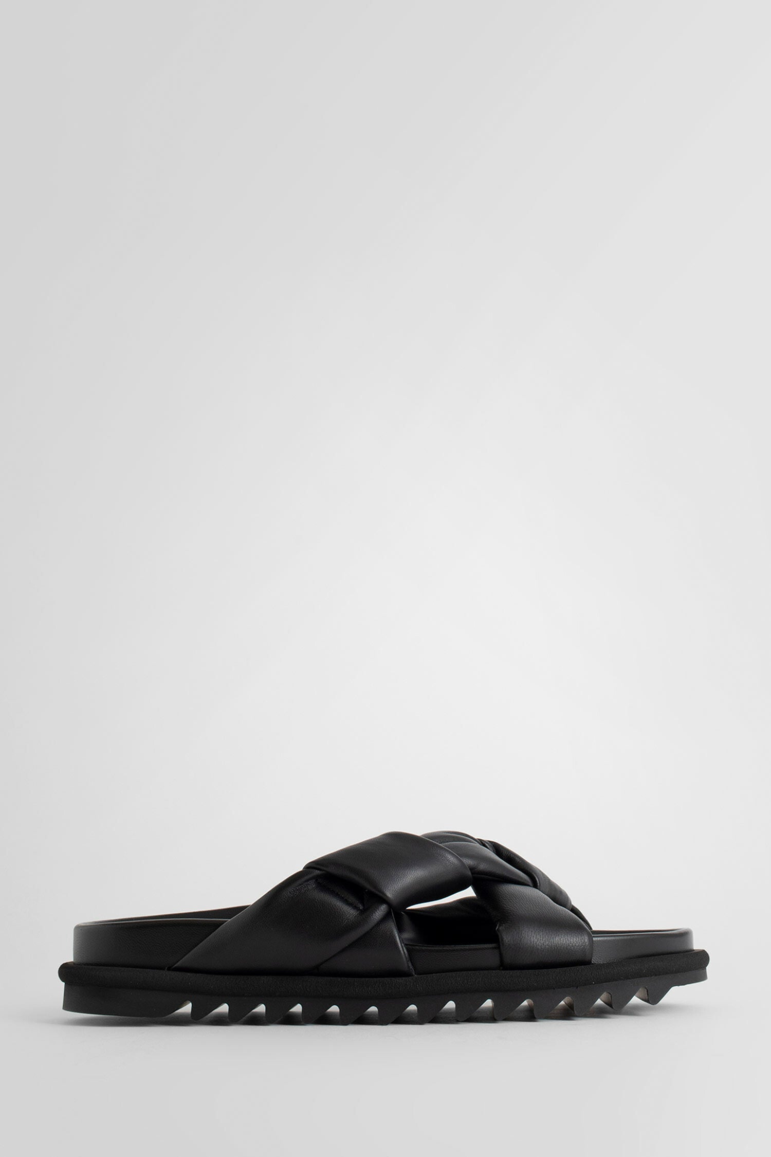 DRIES VAN NOTEN MAN BLACK SANDALS