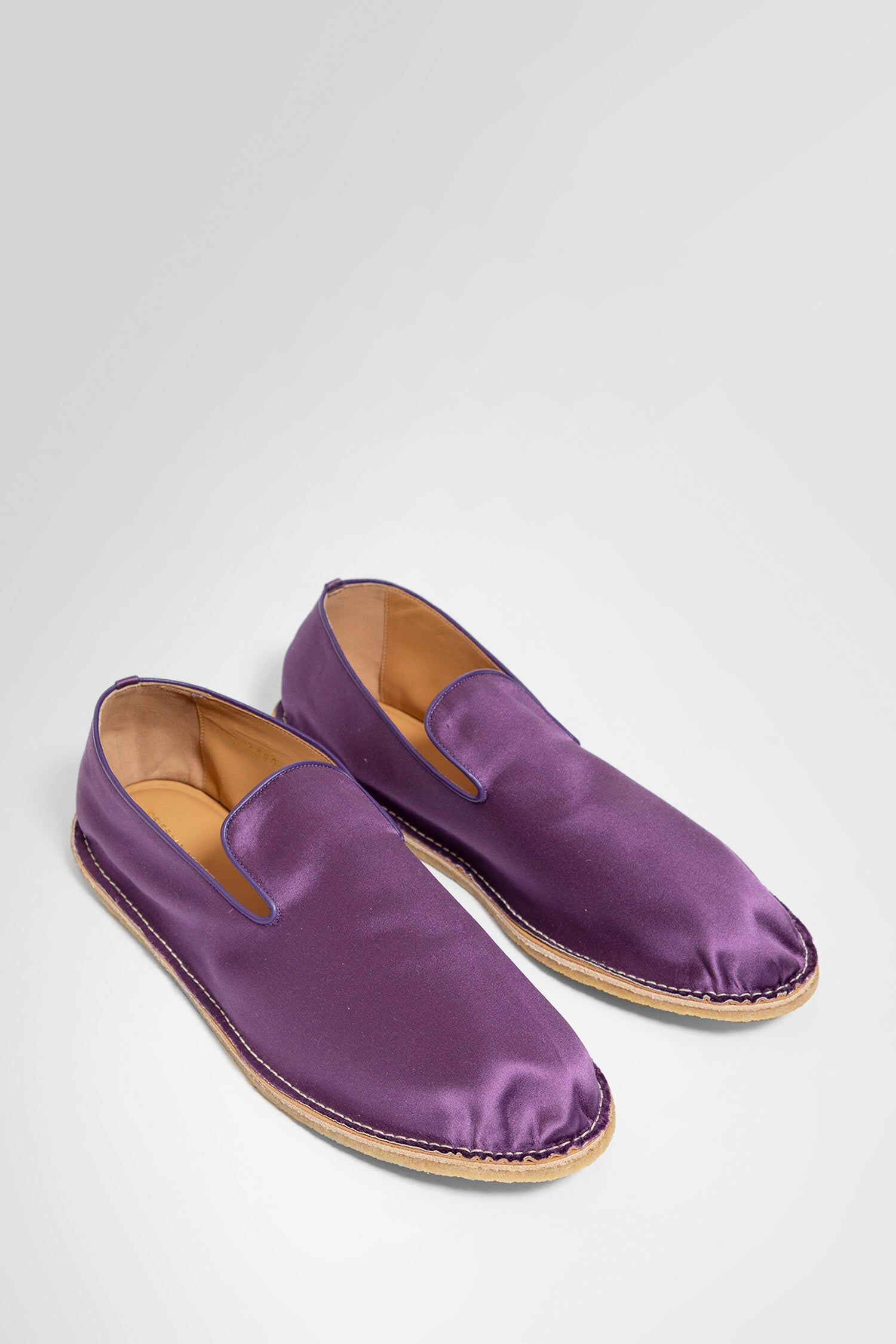 DRIES VAN NOTEN MAN PURPLE LOAFERS & FLATS