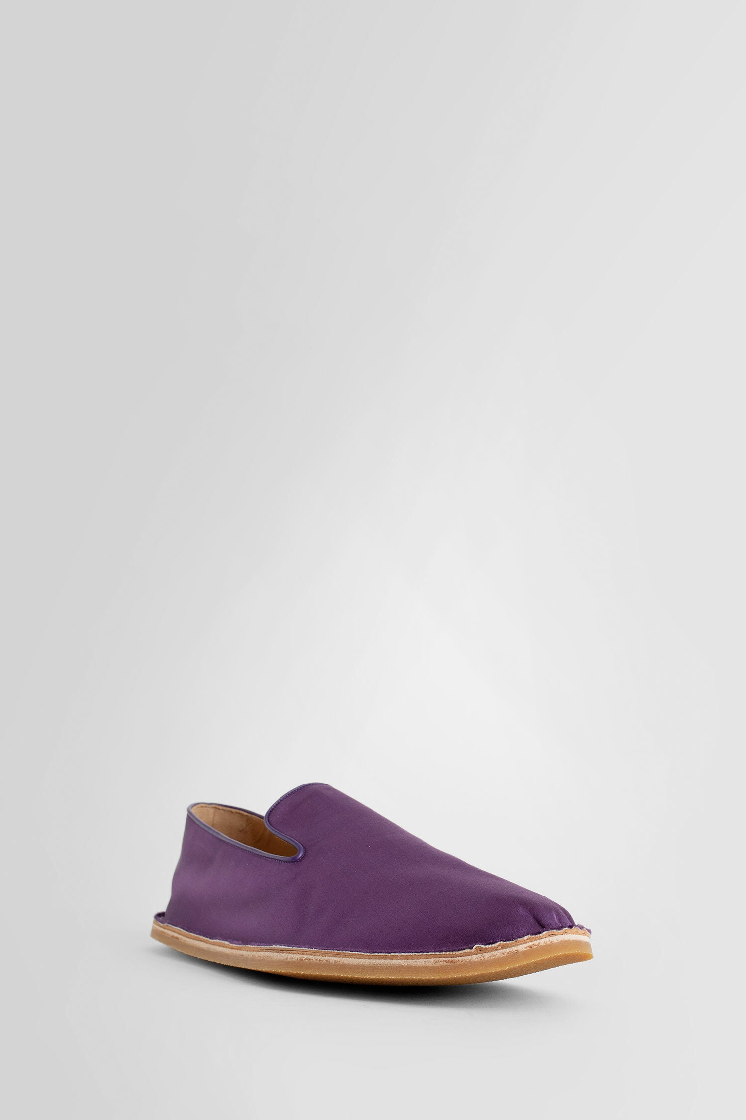 DRIES VAN NOTEN MAN PURPLE LOAFERS & FLATS