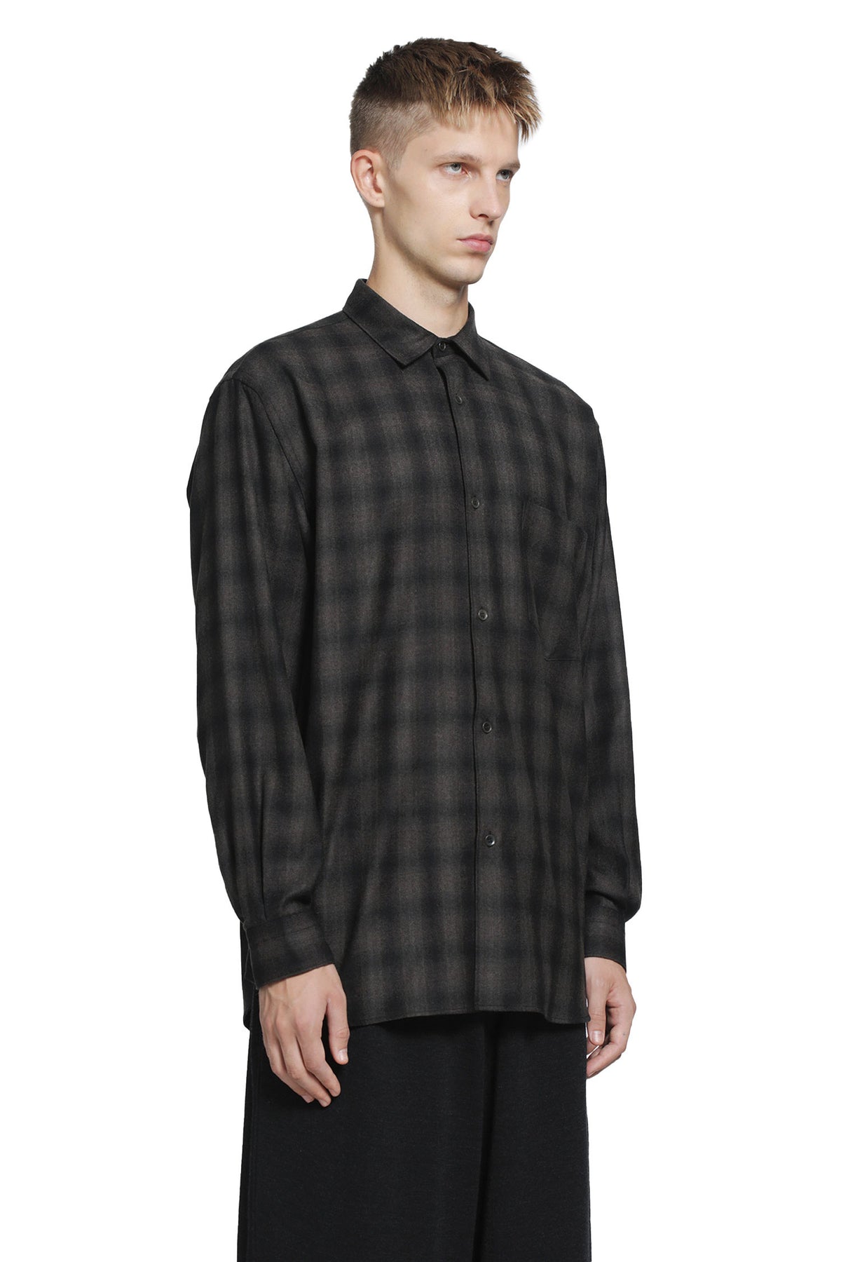 Wool Check Shirt