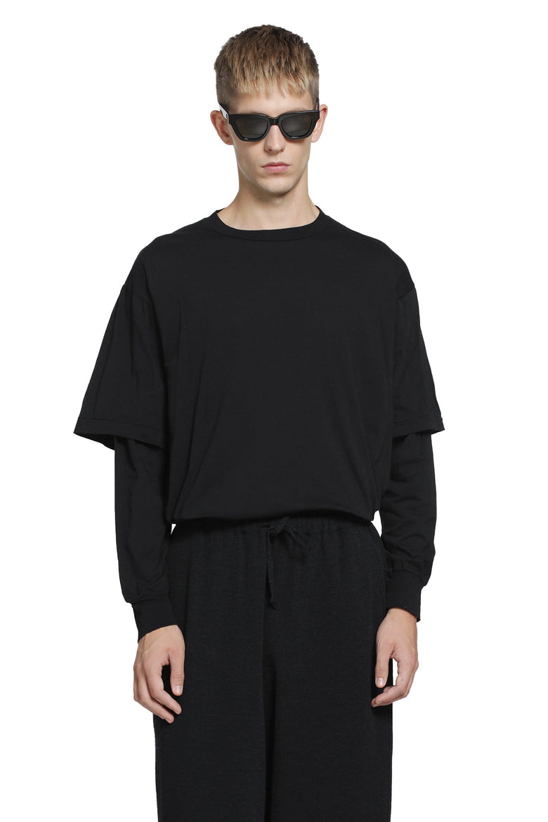 COMOLI THIN Cotton Layered T-Shirt man